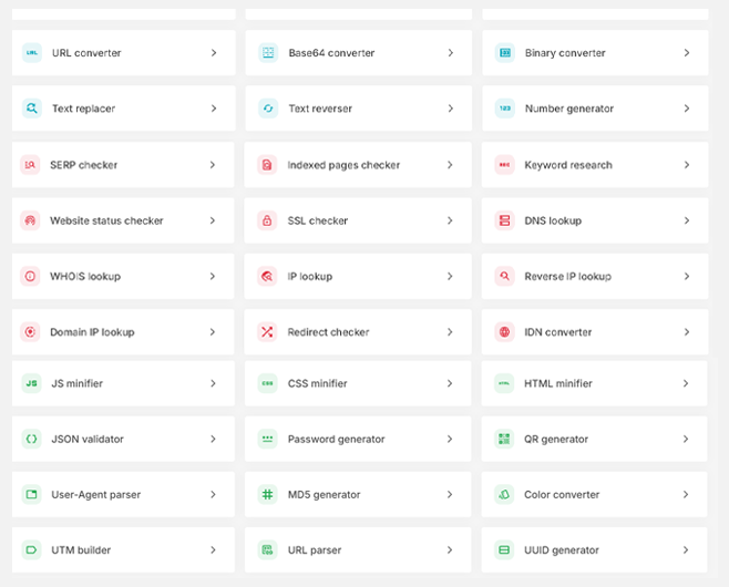 Seo and website security reporting tools